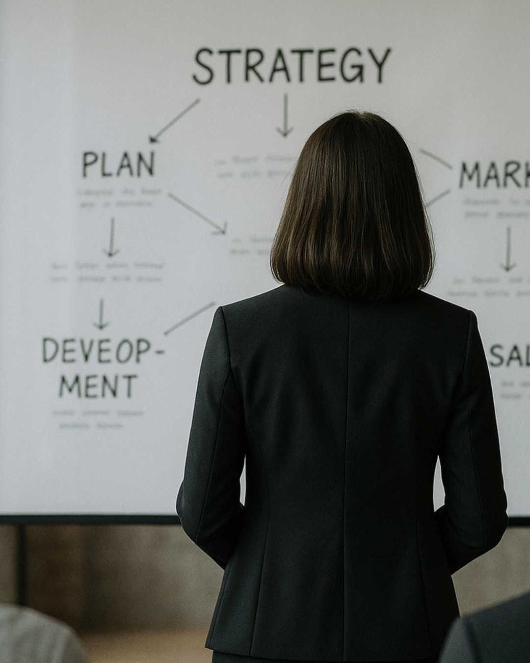strategy marketing woman